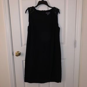 Little Black Dress with Beads Size L NWT